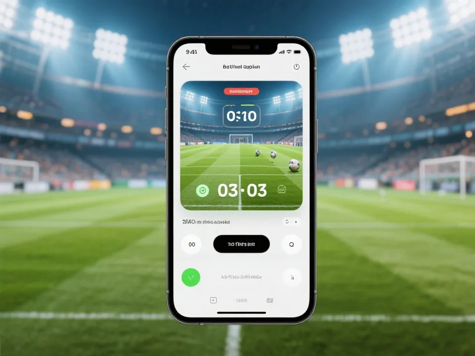 世界杯直播入口与比分直播展示示意图